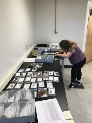 Lab work at UConn